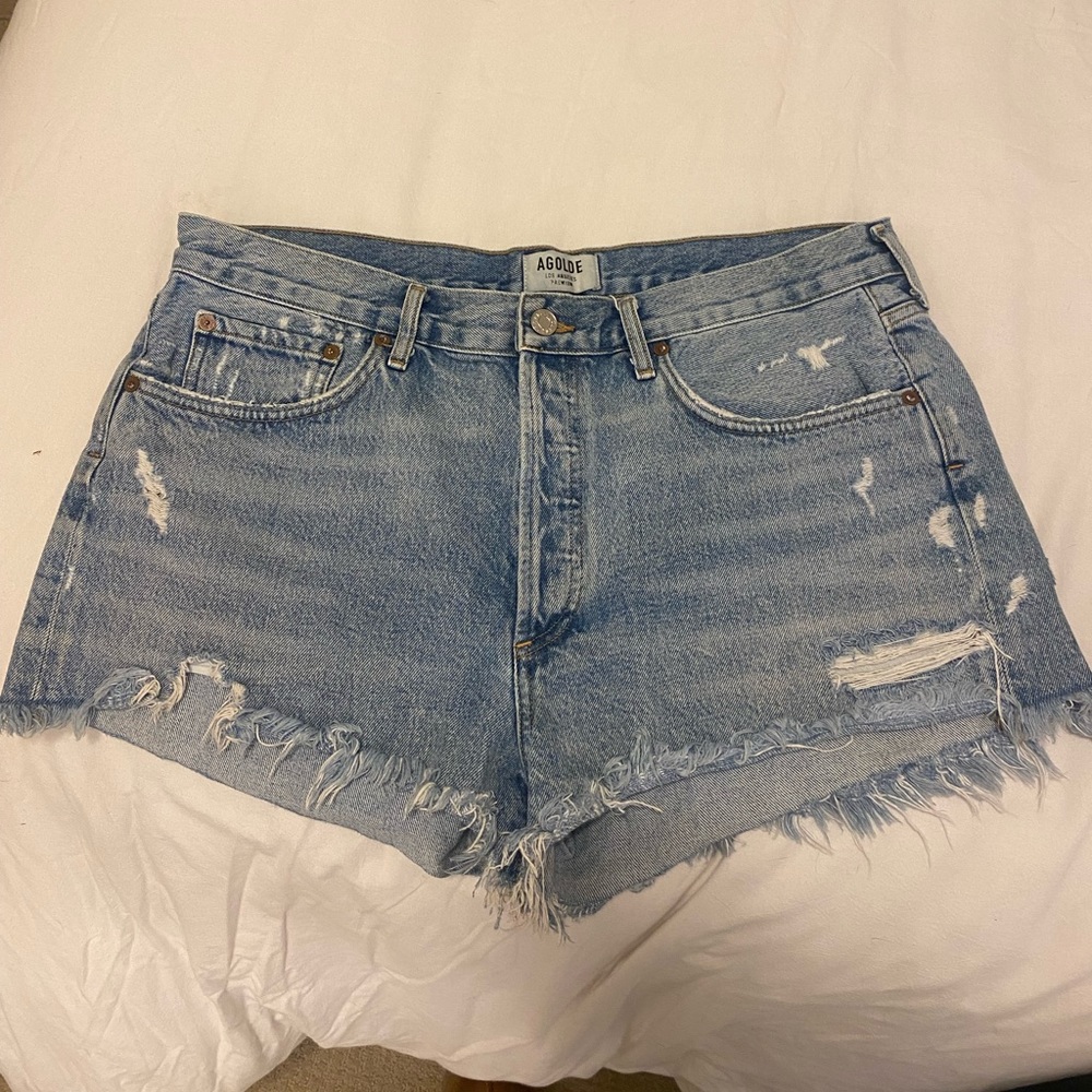 Agolde Parker Vintage Cut Off Shorts